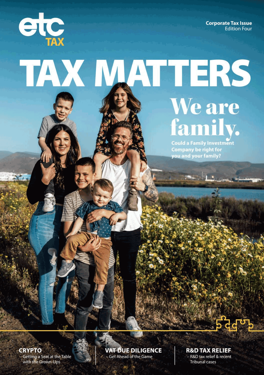 Tax Matters: Family theme cover