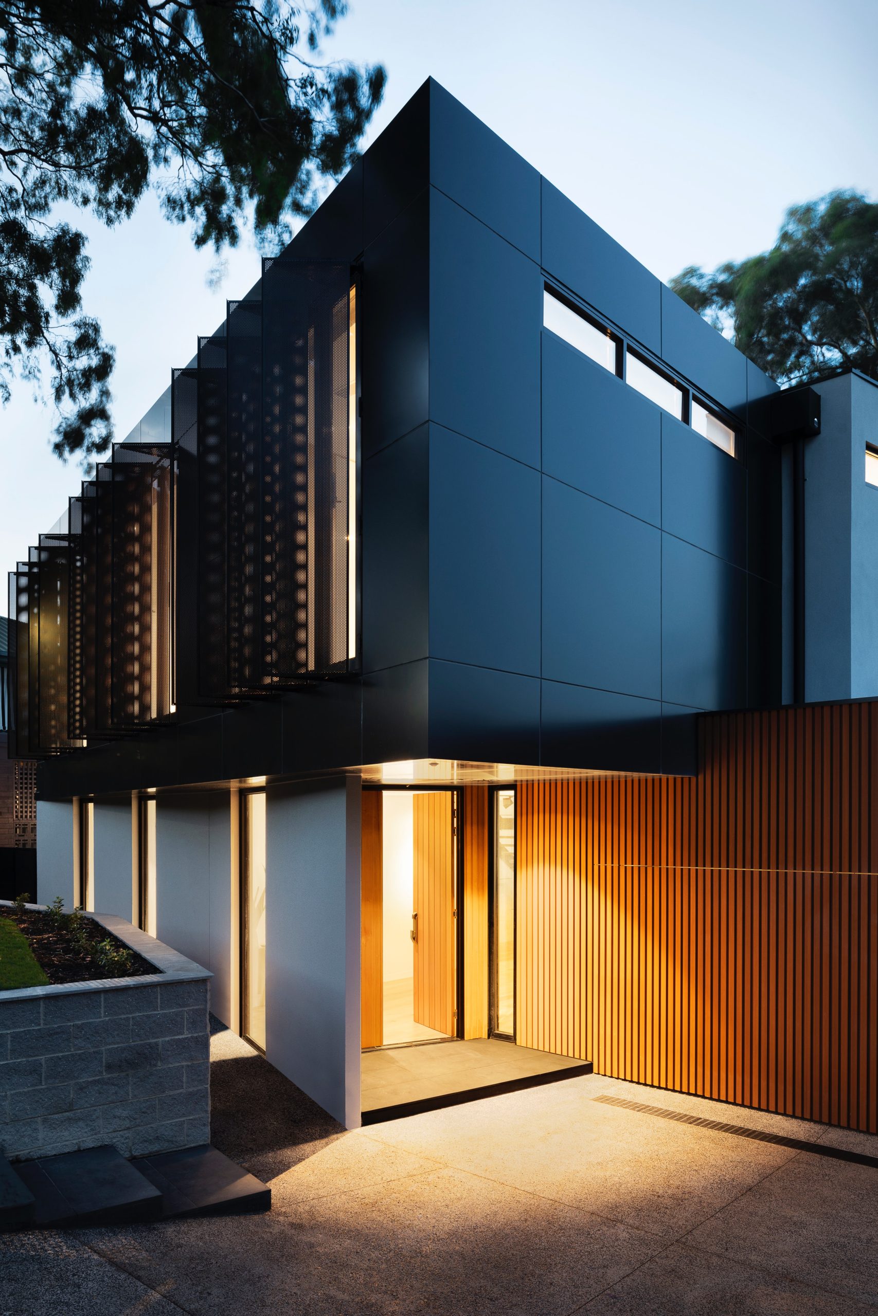 Modern house exterior